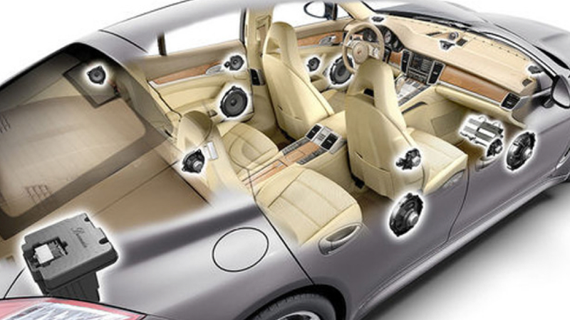 Illustration for article titled The Ten Most Unbelievable In-Car Audio Systems
